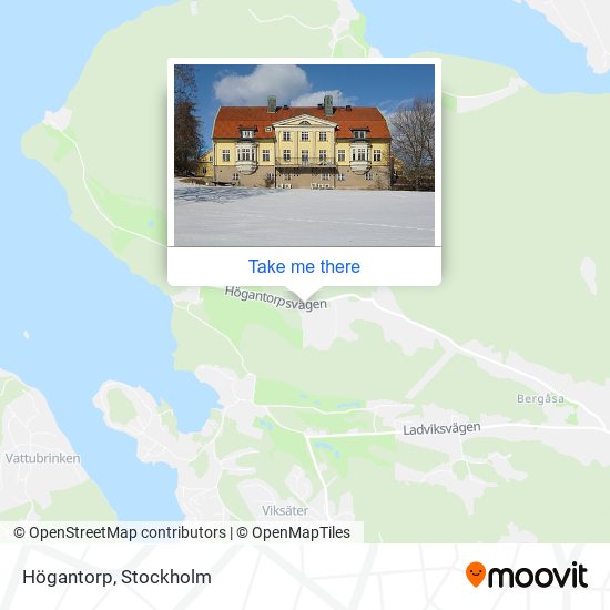 Högantorp map