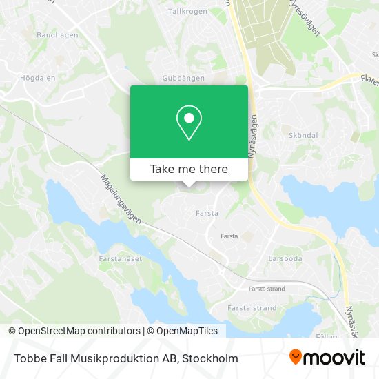 Tobbe Fall Musikproduktion AB map