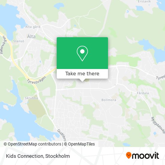 Kids Connection map