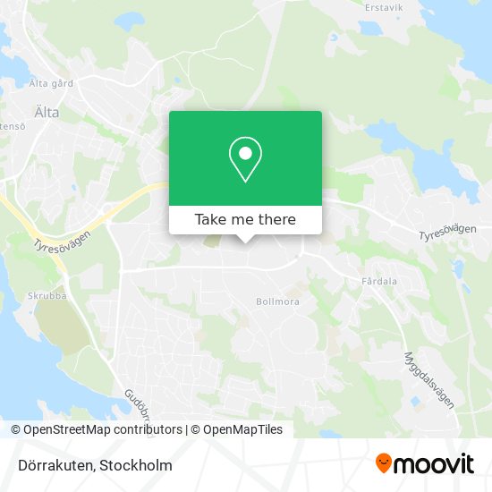 Dörrakuten map