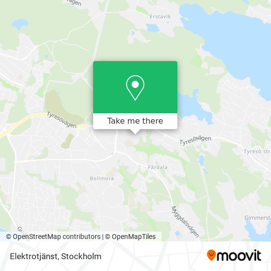 Elektrotjänst map