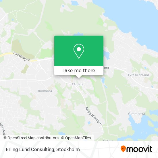 Erling Lund Consulting map