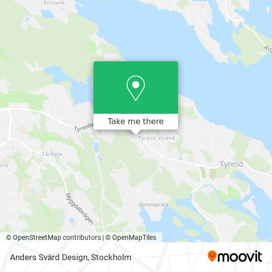 Anders Svärd Design map