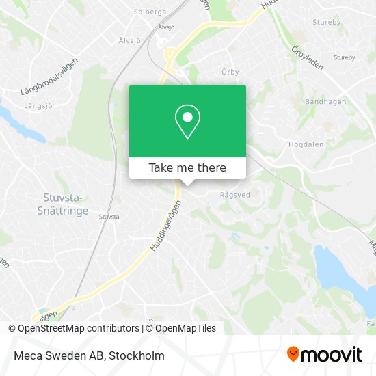 Meca Sweden AB map