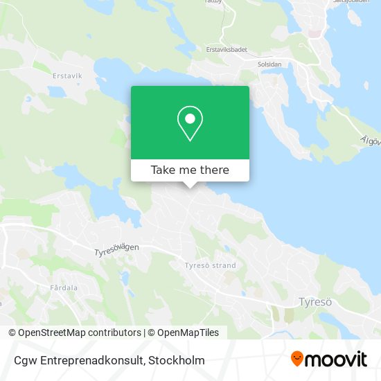 Cgw Entreprenadkonsult map