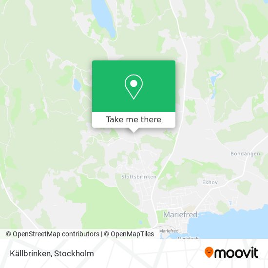 Källbrinken map