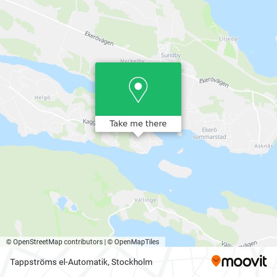 Tappströms el-Automatik map