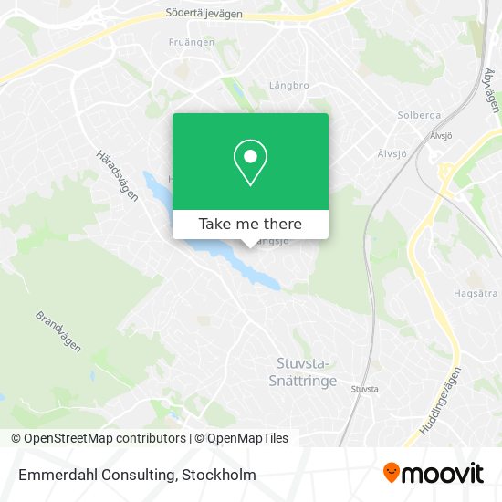 Emmerdahl Consulting map