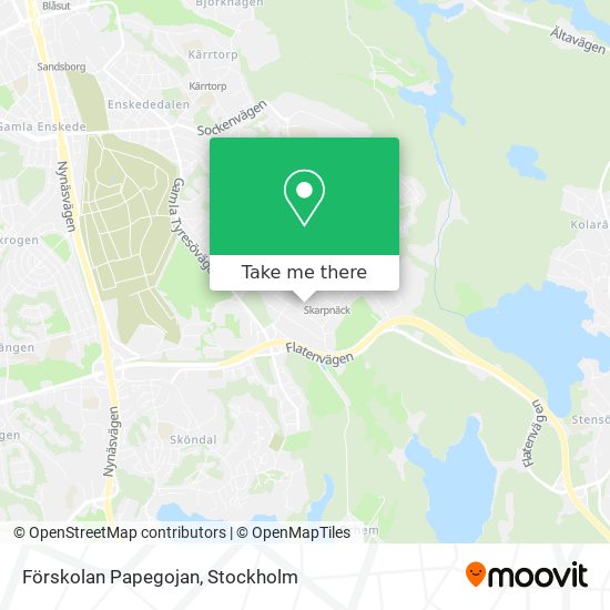 Förskolan Papegojan map