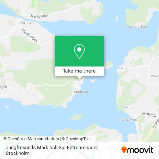 Jungfrusunds Mark och Sjö Entreprenader map