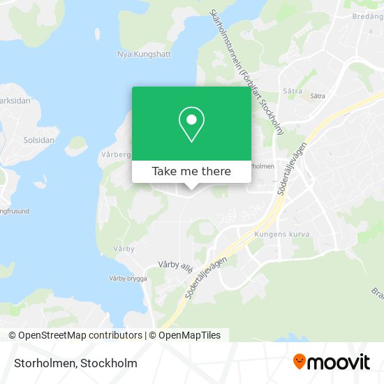 Storholmen map