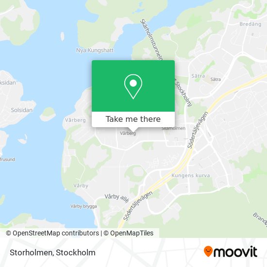 Storholmen map