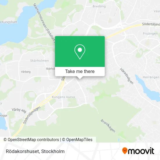 Rödakorshuset map