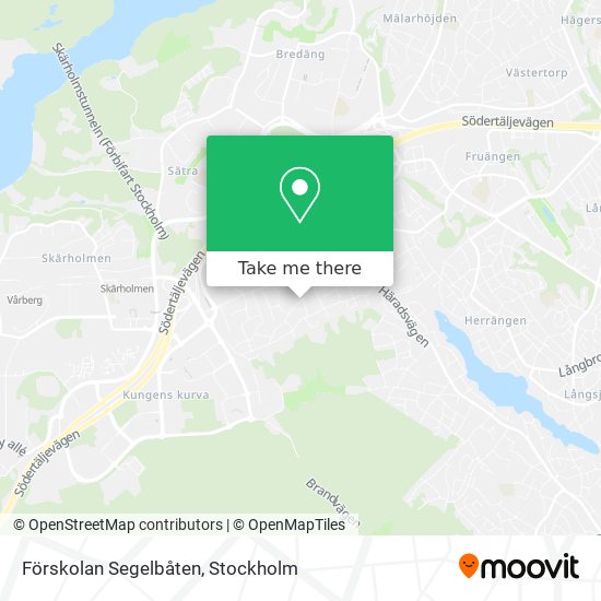 Förskolan Segelbåten map