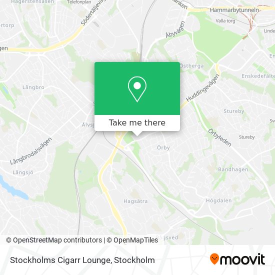 Stockholms Cigarr Lounge map