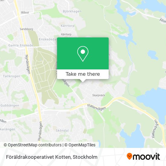 Föräldrakooperativet Kotten map