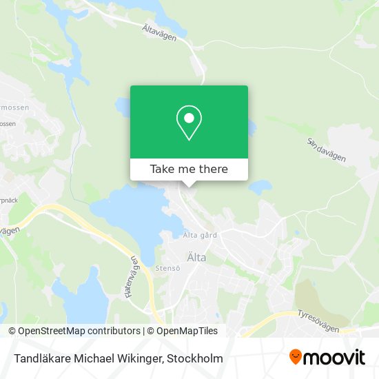 Tandläkare Michael Wikinger map