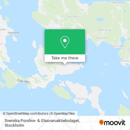 Svenska Porslins- & Glasvaruaktiebolaget map