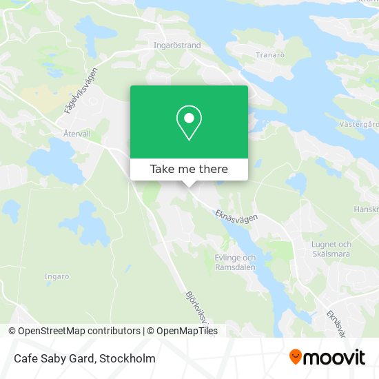 Cafe Saby Gard map
