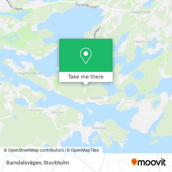 Barndalsvägen map