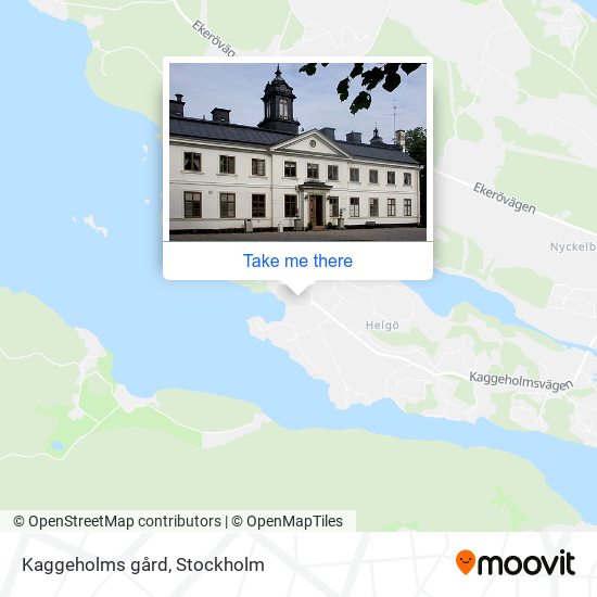 Kaggeholms gård map