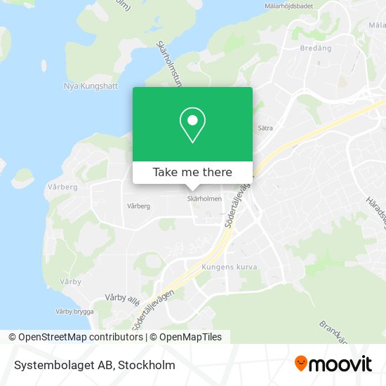 Systembolaget AB map