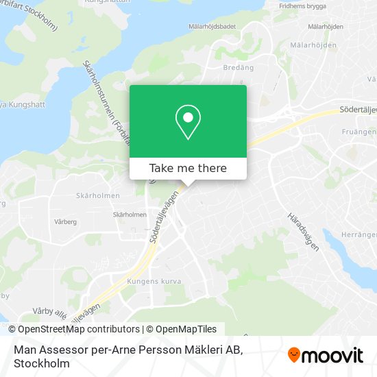 Man Assessor per-Arne Persson Mäkleri AB map