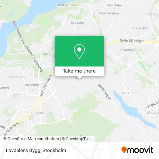 Lövdalens Bygg map