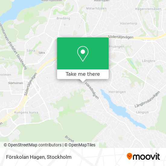 Förskolan Hagen map