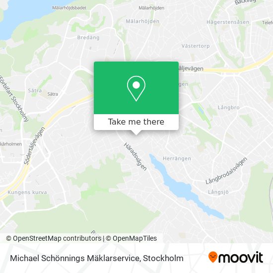 Michael Schönnings Mäklarservice map