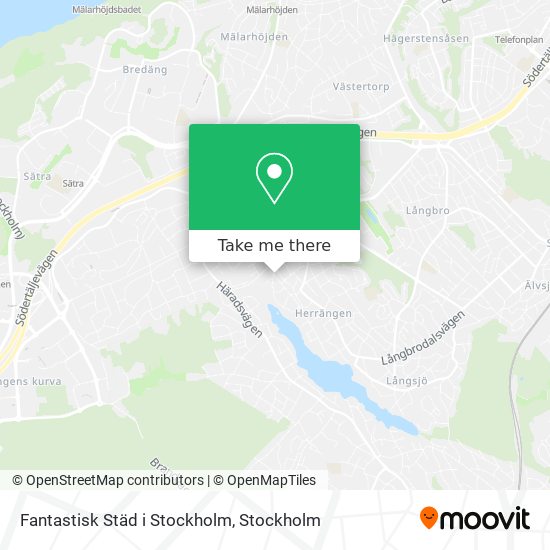 Fantastisk Städ i Stockholm map