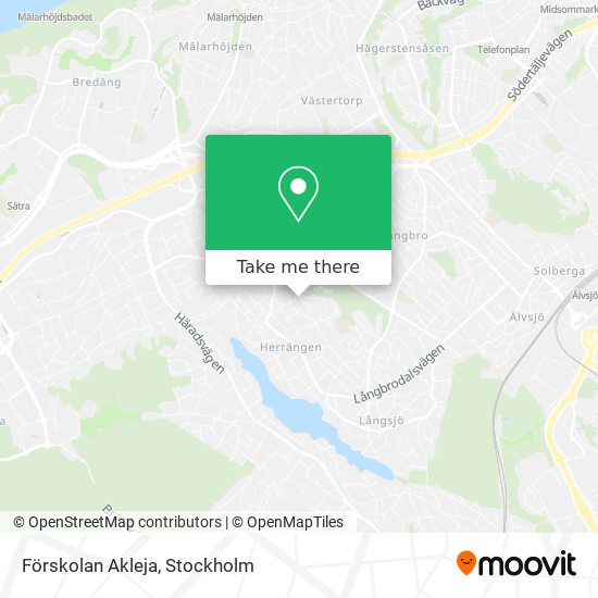 Förskolan Akleja map