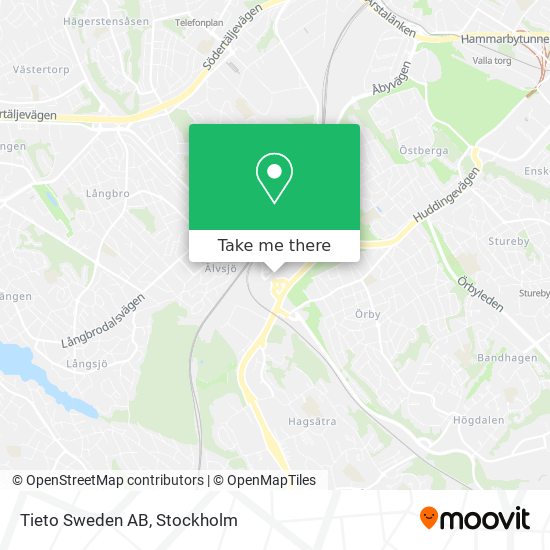 Tieto Sweden AB map