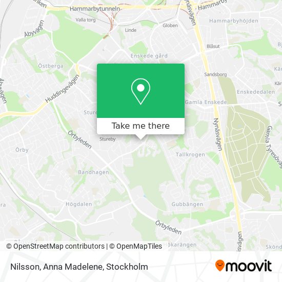 Nilsson, Anna Madelene map