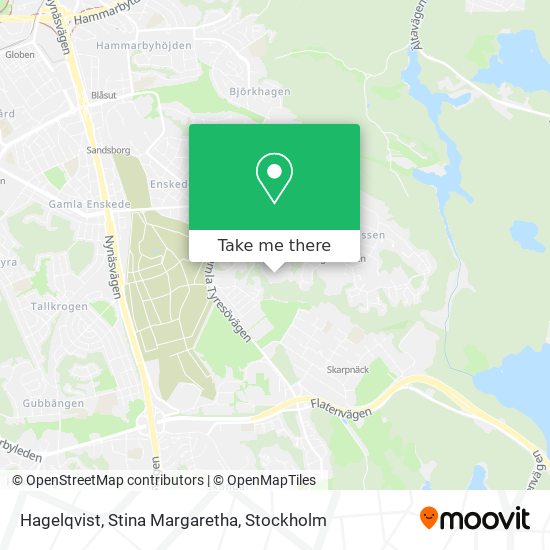 Hagelqvist, Stina Margaretha map