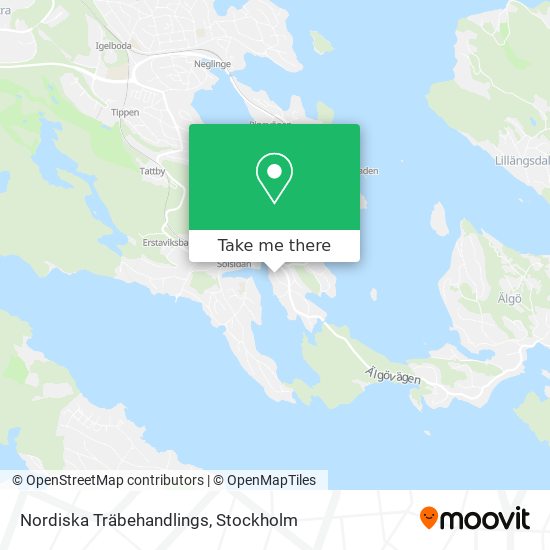 Nordiska Träbehandlings map