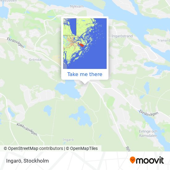 Ingarö map