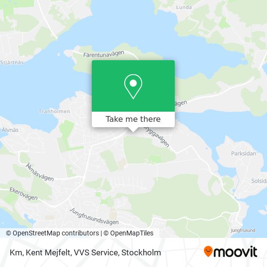 Km, Kent Mejfelt, VVS Service map