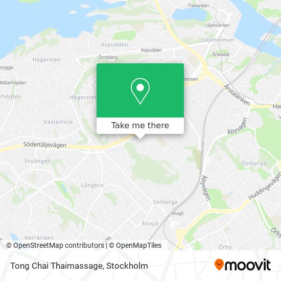 Tong Chai Thaimassage map