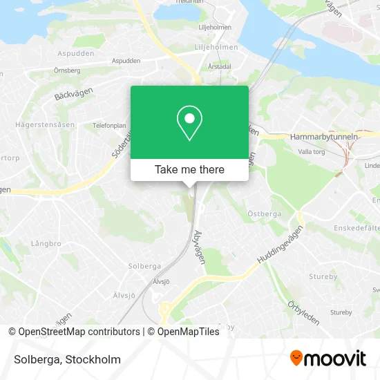 Solberga map