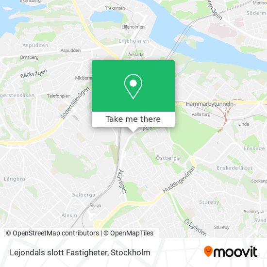 Lejondals slott Fastigheter map
