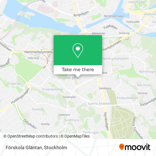 Förskola Gläntan map