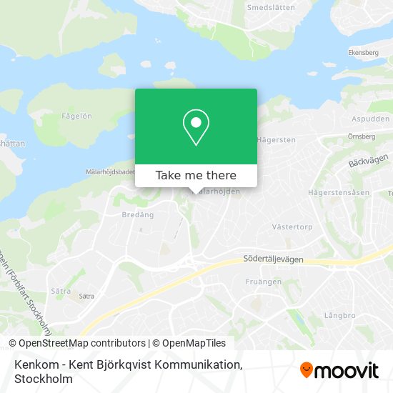 Kenkom - Kent Björkqvist Kommunikation map