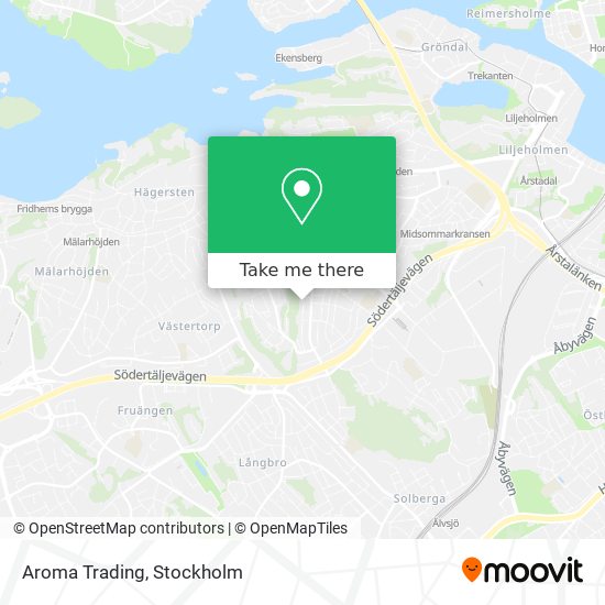 Aroma Trading map