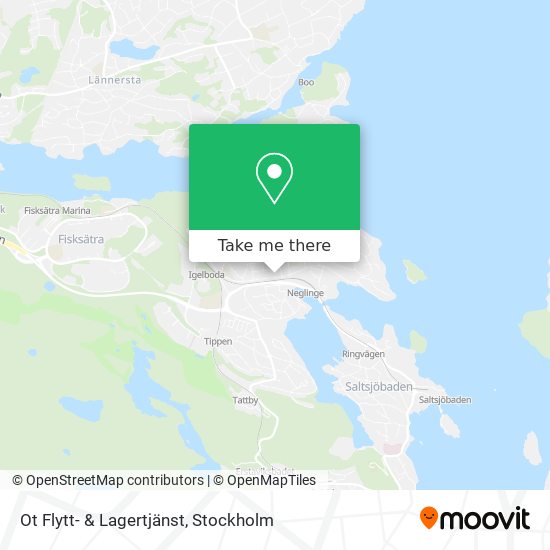 Ot Flytt- & Lagertjänst map