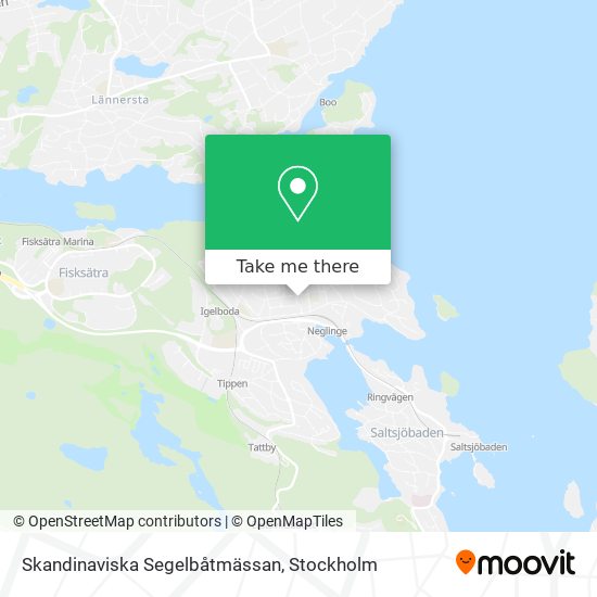 Skandinaviska Segelbåtmässan map