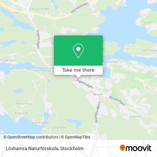 Lövhamra Naturförskola map