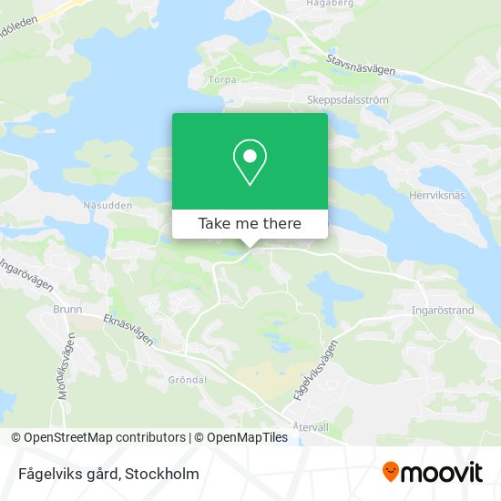 Fågelviks gård map