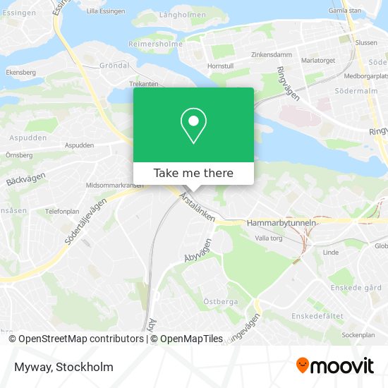 Myway map