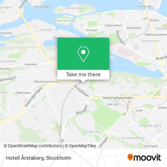 Hotell Årstaberg map